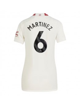 Manchester United Lisandro Martinez #6 Ausweichtrikot für Frauen 2023-24 Kurzarm